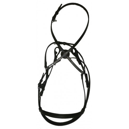 KANPUR SADDLERY Bridle Figure 8 DD Leather Hardware SS Fitting By Star Horse