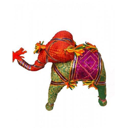 Traditional Kathputli of Rajasthan Elephant Puppet For Home Decor