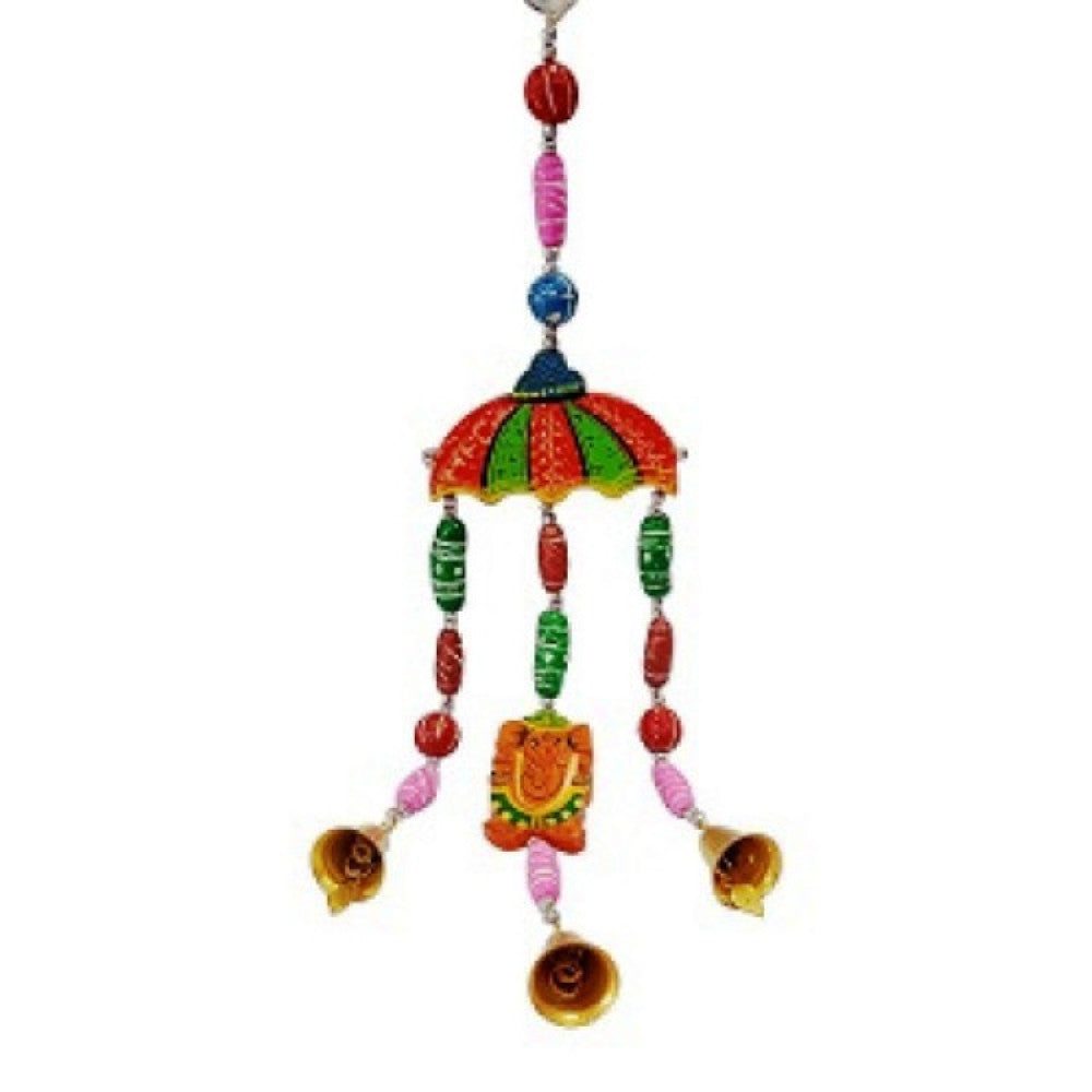 Kondapalli Toy Umbrella Hanger With Ganesha