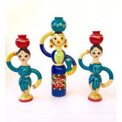 Kondapalli Bommallu Hand Crafted Wooden Kondapalli Toys By Surya Prakash