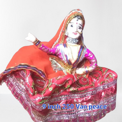 Lady Dancing Kathputhlis Of Rajasthan
