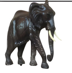 Leather Trunk Down Elephant