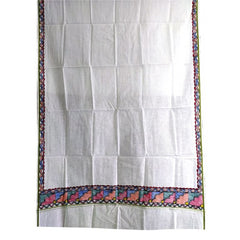 Men's Ethnic and Traditional Madhubani Hand Painted Cotton Gamcha