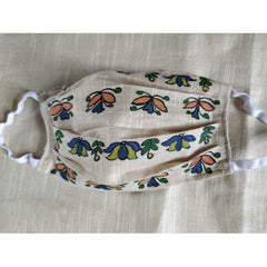 Anti Pollution Dust and Virus Protection Double Layer Reusable Cotton Half Face Ear Loop Mask with M