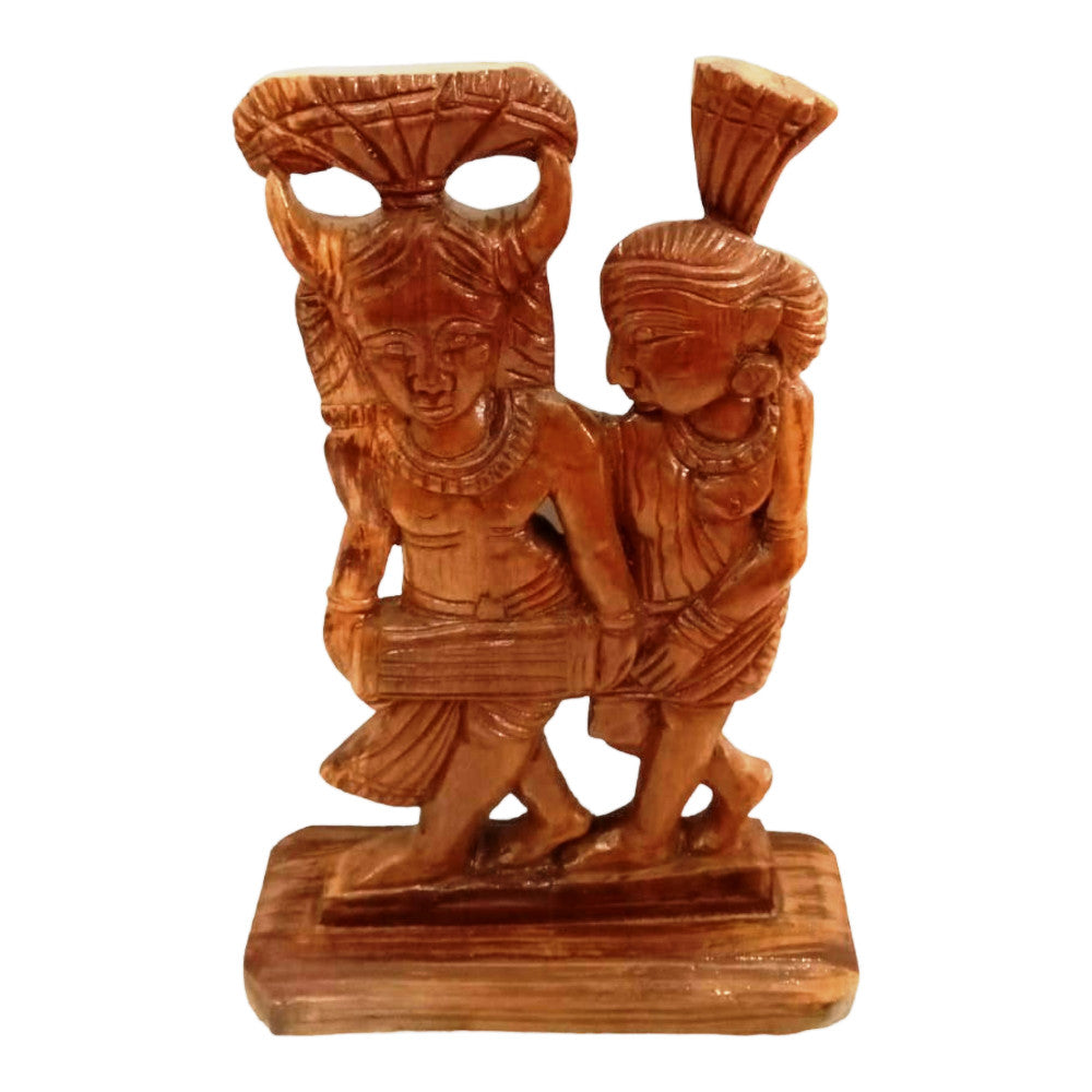 Madina & Madini Dancing Baster Wooden Craft