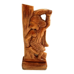 Madini Standing holding a tree branch Wooden Craft