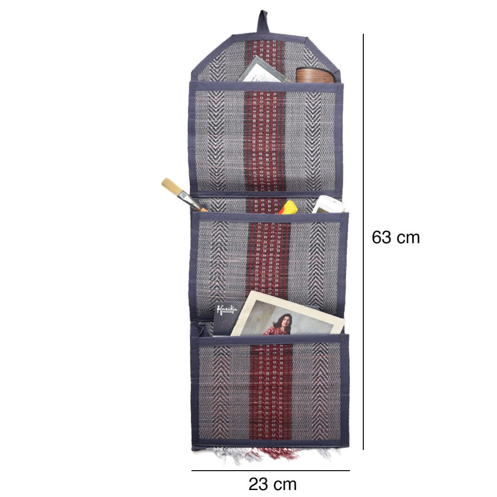 Madur Kanthi Blue Wall Pocket