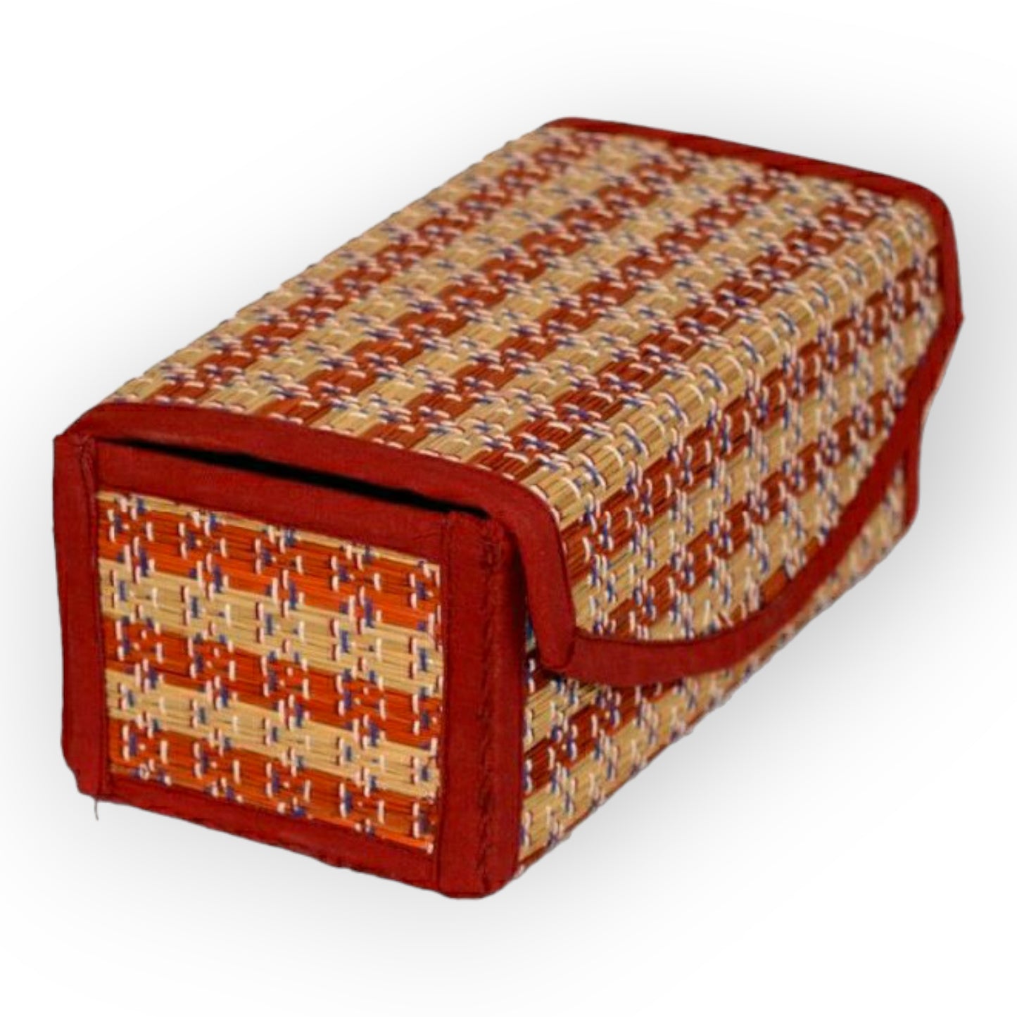 Madur Kathi Fase Mask Holder in Maroon Colour