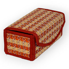 Madur Kathi Fase Mask Holder in Maroon Colour