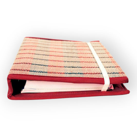 Madur Kathi File Organizer in Maroon Colour