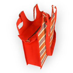 Madur Kathi Hand Bag in Red Colour