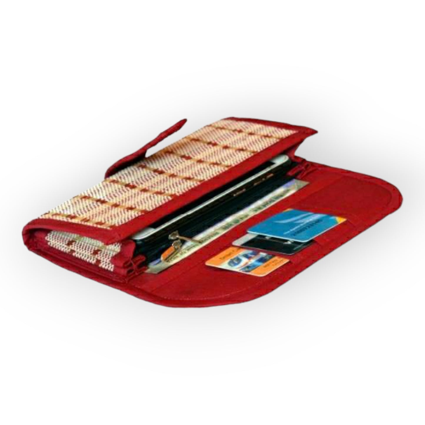 Madur Kathi Ladis Clutch in Maroon Colour