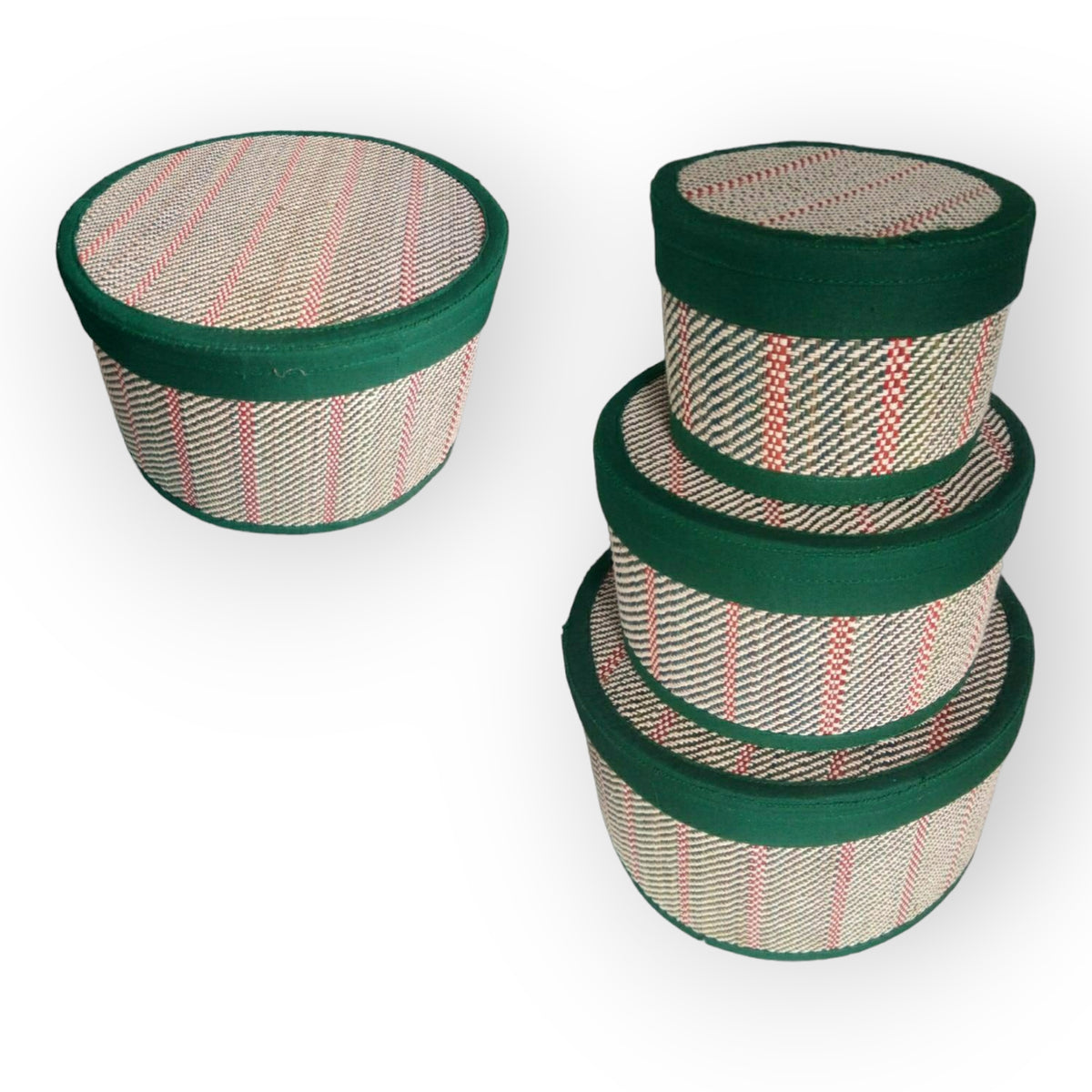 Madur Kathi Multi Utility Box in Green Colour