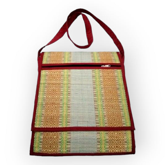 Madur Kathi Office Side Bag in Maroon Colour