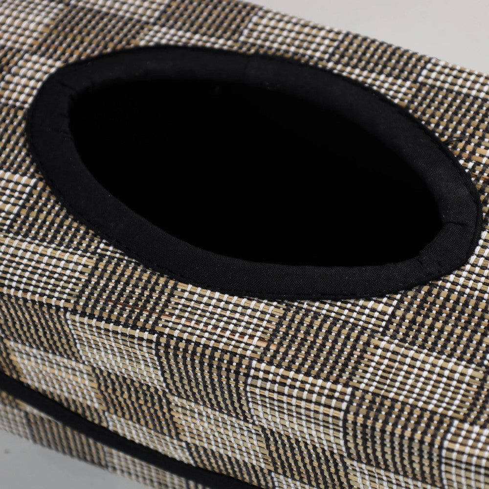 Madur Kathi Tissue Holder in Black Colour