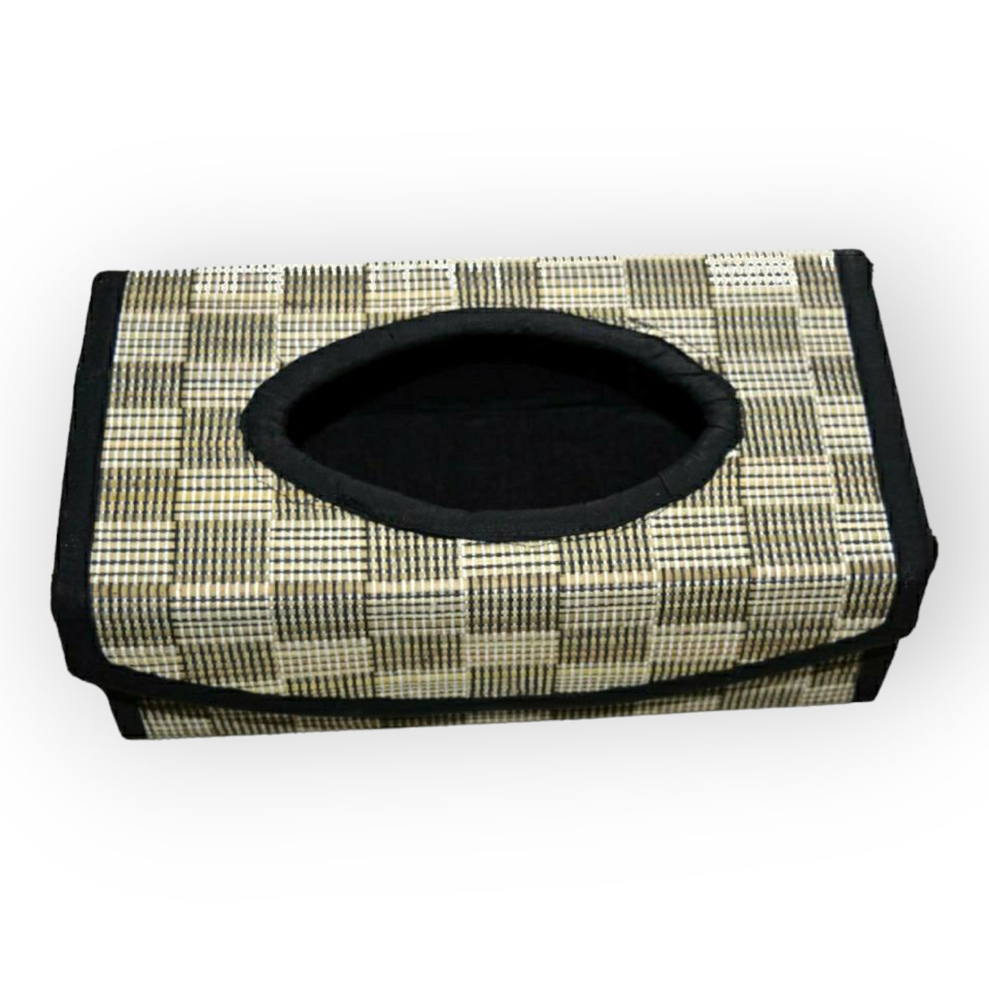 Madur Kathi Tissue Holder in Black Colour