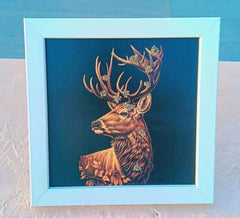 Majestic Pyrite Deer Frame