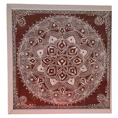 Mandalam wall Aipan Art Style 1