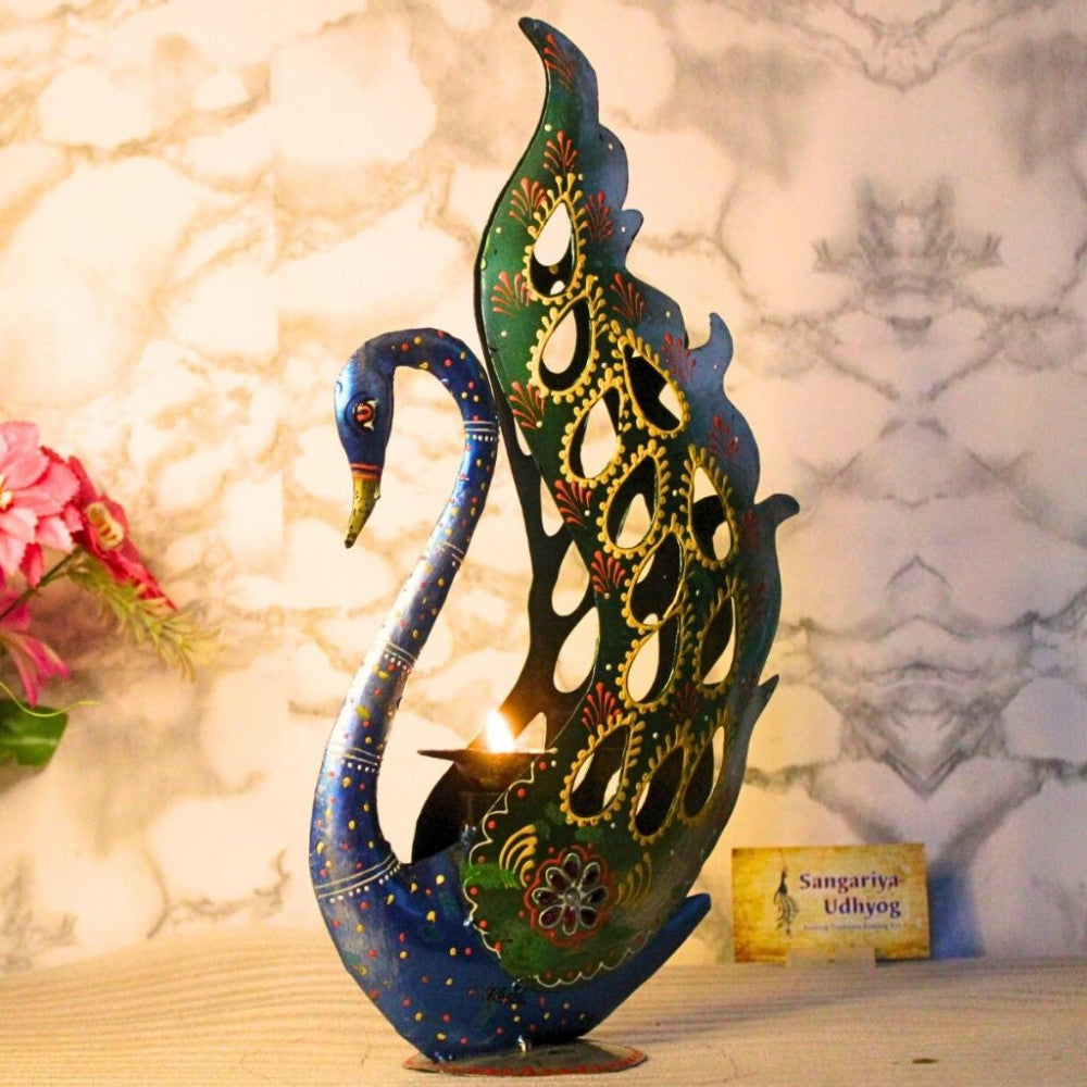 Metallic Iron Ducks Set Of 2