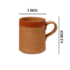 Microwave Safe Reusable Coffee Mug Set of 2 Piece Style 2