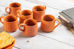 Microwave Safe Reusable Tea Cup 6 Piece Style 1