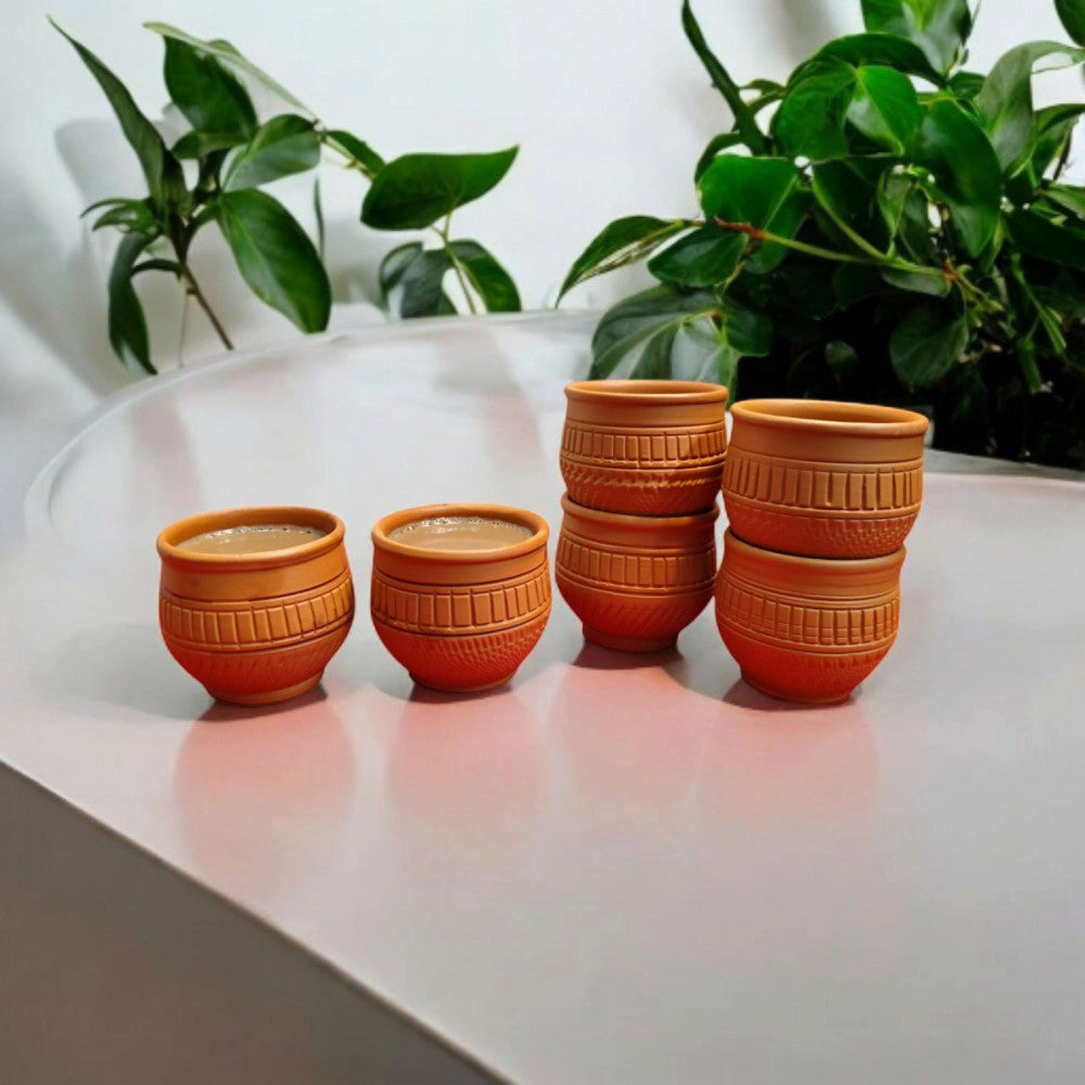 Microwave Safe Reusable Tea Cup 6 Piece Style 5