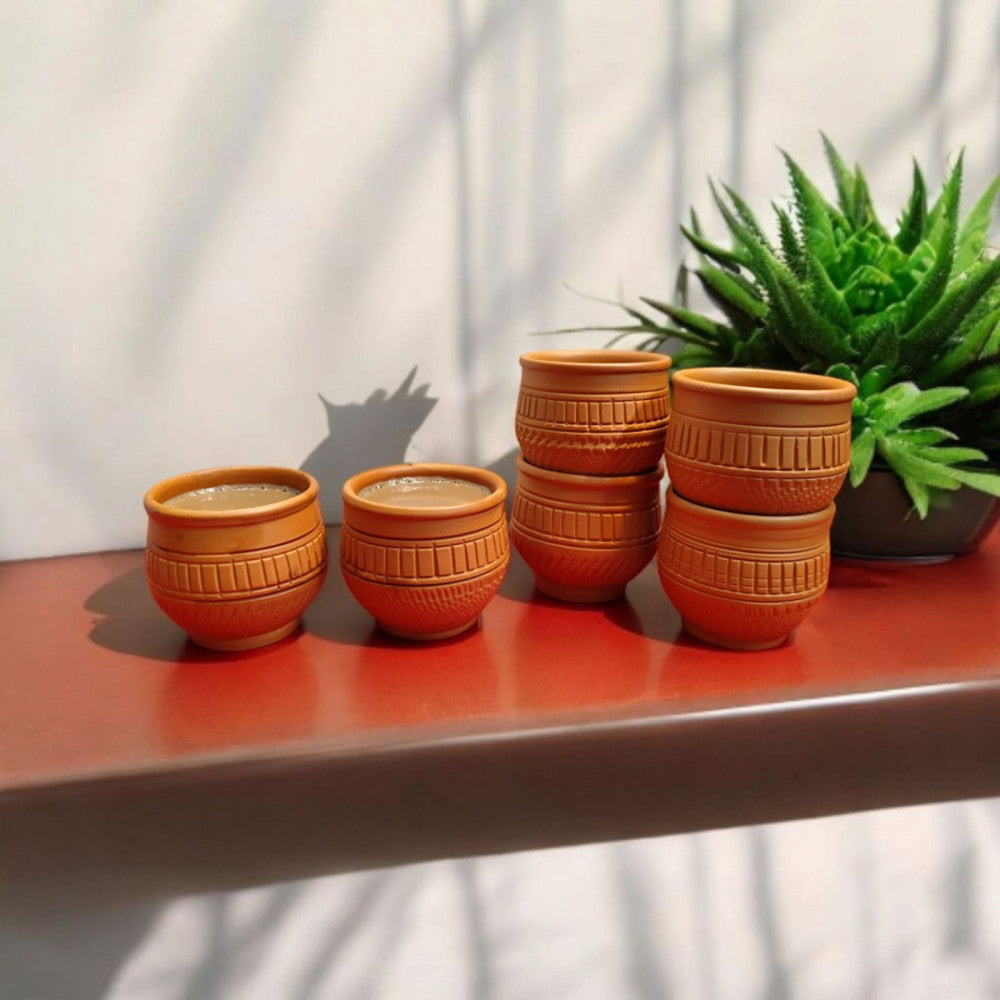 Microwave Safe Reusable Tea Cup 6 Piece Style 5