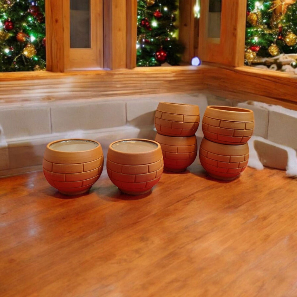 Microwave Safe Reusable Tea Cup 6 Piece Style 6