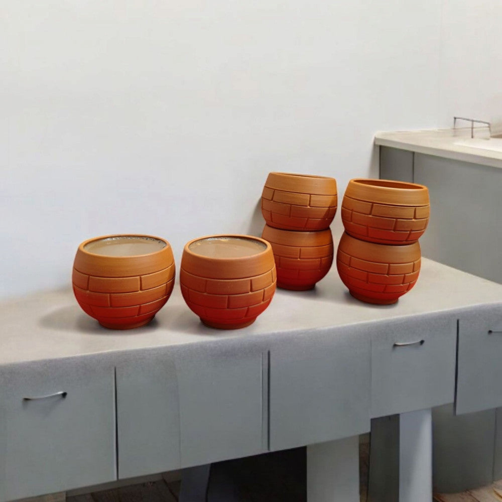 Microwave Safe Reusable Tea Cup 6 Piece Style 6