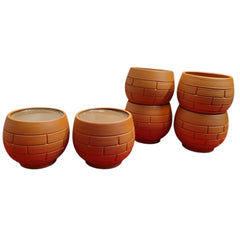 Microwave Safe Reusable Tea Cup 6 Piece Style 6