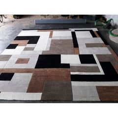 Mirzapur Handmade Dari Hand Tufted Cotton Carpet By One Place Rugs Textiles