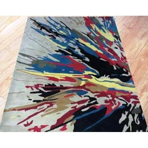 Mirzapur Handmade Dari Hand Tufted Cotton Carpet By One Place Rugs Textiles