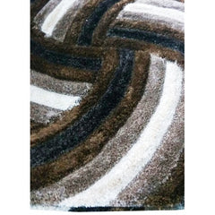 Mirzapur Handmade Dari Shaggy Woolen Carpet (4x6 Ft) By One Place Rugs Textiles