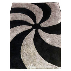 Mirzapur Handmade Dari Shaggy Woolen Carpet (4x6 Ft) By One Place Rugs Textiles