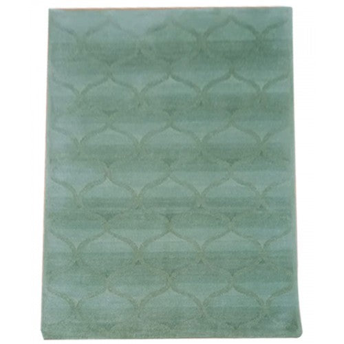 Glamorous Green Colour Handmade Pure Wool Cotton Mirzapur Dari (4 x 6 Ft).