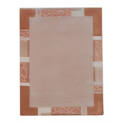 Latest Cream Handmade Pure Wool Cotton Mirzapur Dari (5 x 8 Ft).