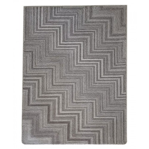 Latest Gray colour Handmade Pure Wool Cotton Mirzapur Dari (5 x 8 Ft).