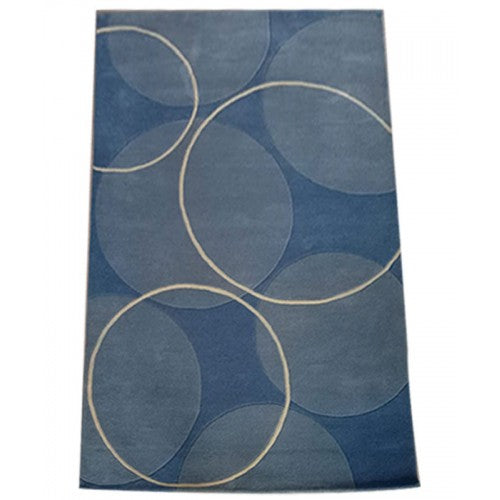 Classic Hand Tufted Design Pure Wool Cotton Mirzapur Dari (5 x 8 Ft).