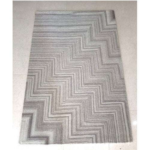 Latest Hand Tufted Design Pure Wool Cotton Mirzapur Dari (5 x 8 Ft).