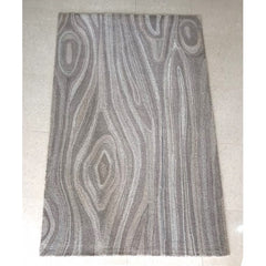 Beautiful Hand Tufted Gray colour Pure Wool Cotton Mirzapur Dari (5 x 8 Ft).