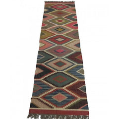 Hand Tufted Pure Cotton Mirzapur Dari (8 X 5 Ft)