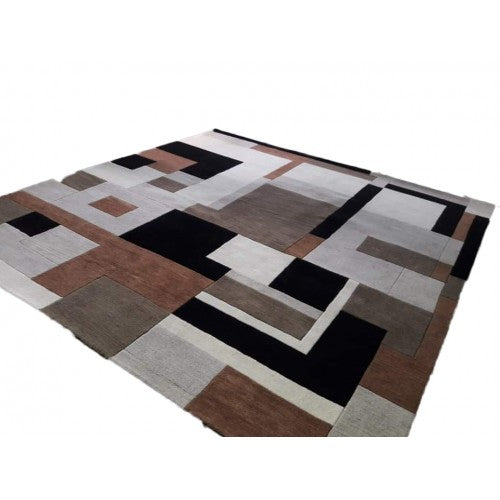 Traditional Handicraft Long Lasting Mirzapur Woollen Multicolour Dari For Daily Use Purpose