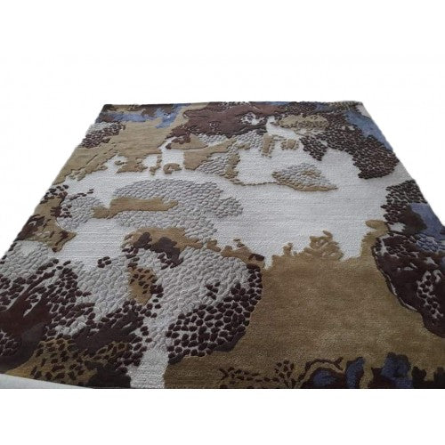 Delightful Handicraft Long Lasting Ever Mirzapur Woollen Multicolour Dari For Daily Use Purpose