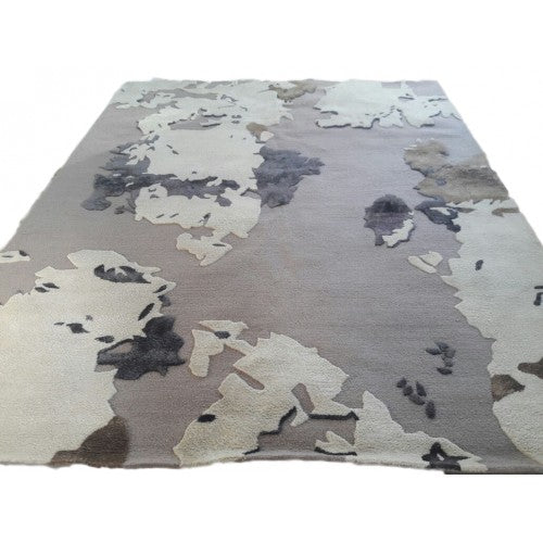 Delightful Handicraft Long Lasting Ever Mirzapur Pure Wool Bamboo Silk Multicolour Dari For Daily Us