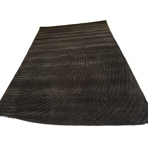 Delightful Handicraft Long Lasting Ever Mirzapur Pure Woollen Silk Black Colour Dari For Daily Use P