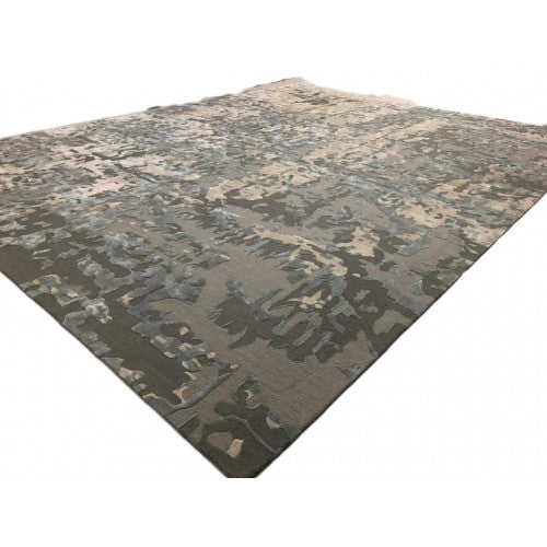 Traditional Handicraft Long Lasting Ever Mirzapur Pure Woollen Silk Multicolour Colour Dari