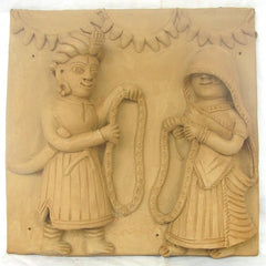Molela Clay Work Wedding Sculpture