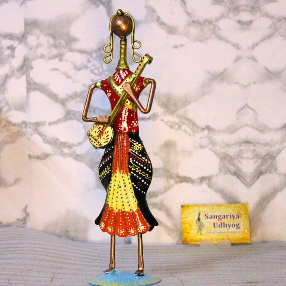 Multi Colour Women Musicians Set of 3