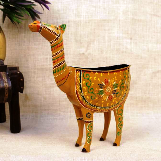 Multicolour Camel Planter Décor