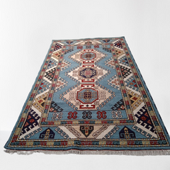 Multicolour Handmade Badohi Carpet